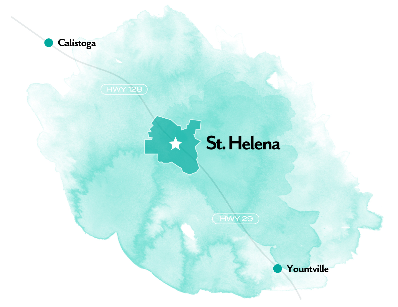 St.Helena map