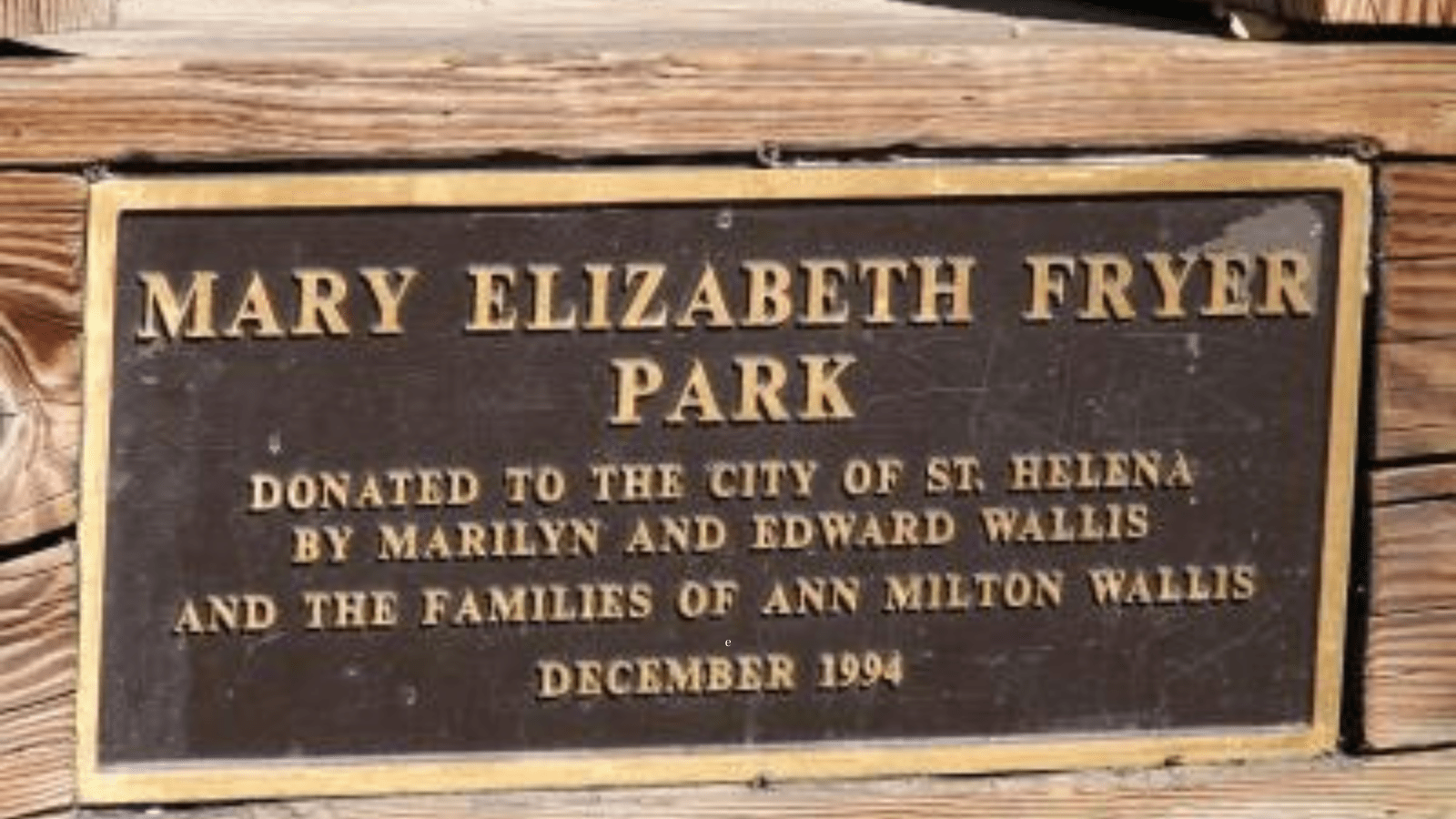 Mary Fryer Park