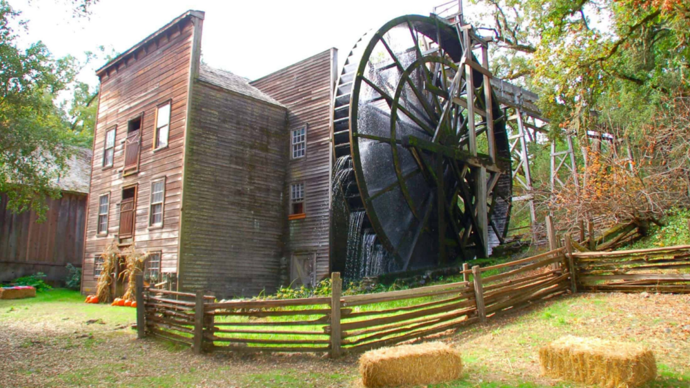 19341Bale Grist Mill State Historic Park