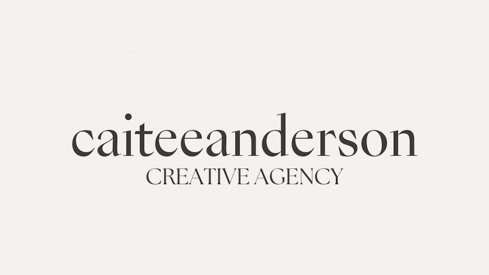 Caitee Anderson Creative Agency logo