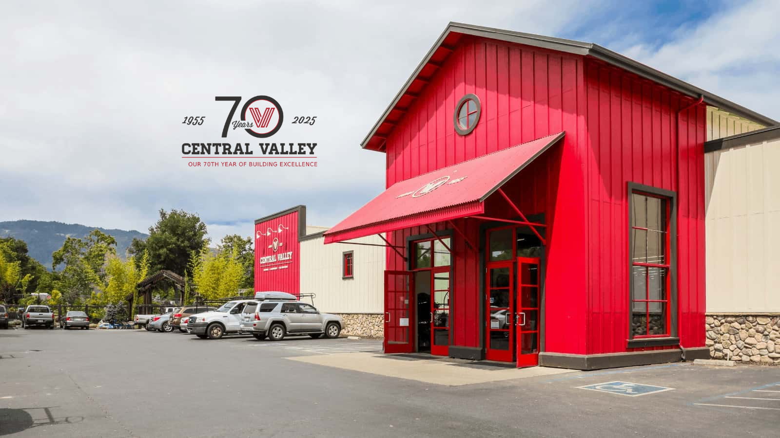 Central Valley building, 70th anniversary celebration.