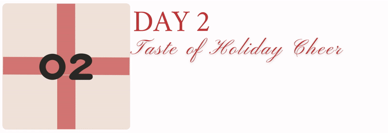 Day 2 holiday gift and treat celebration