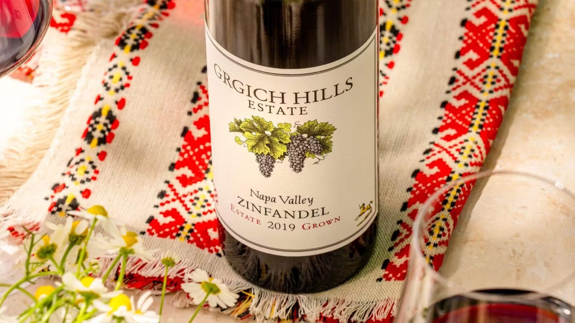 Grgich Hills Estate 2019 Napa Valley Zinfandel bottle