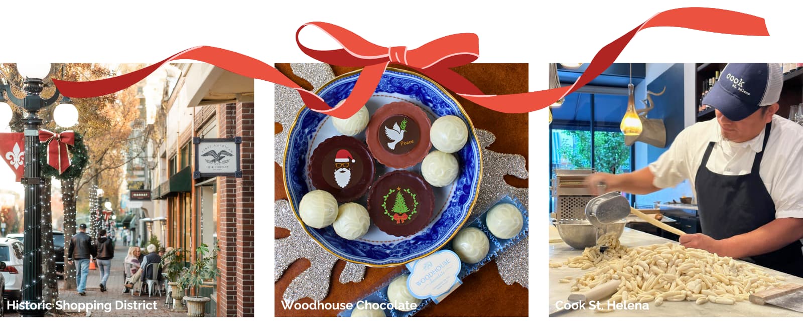 Shopping, chocolates, and cooking in St. Helena.