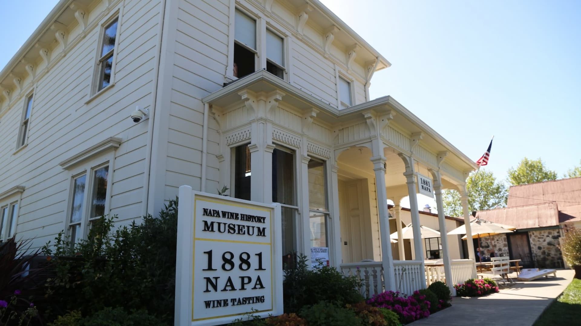 Napa Wine History Museum exterior view