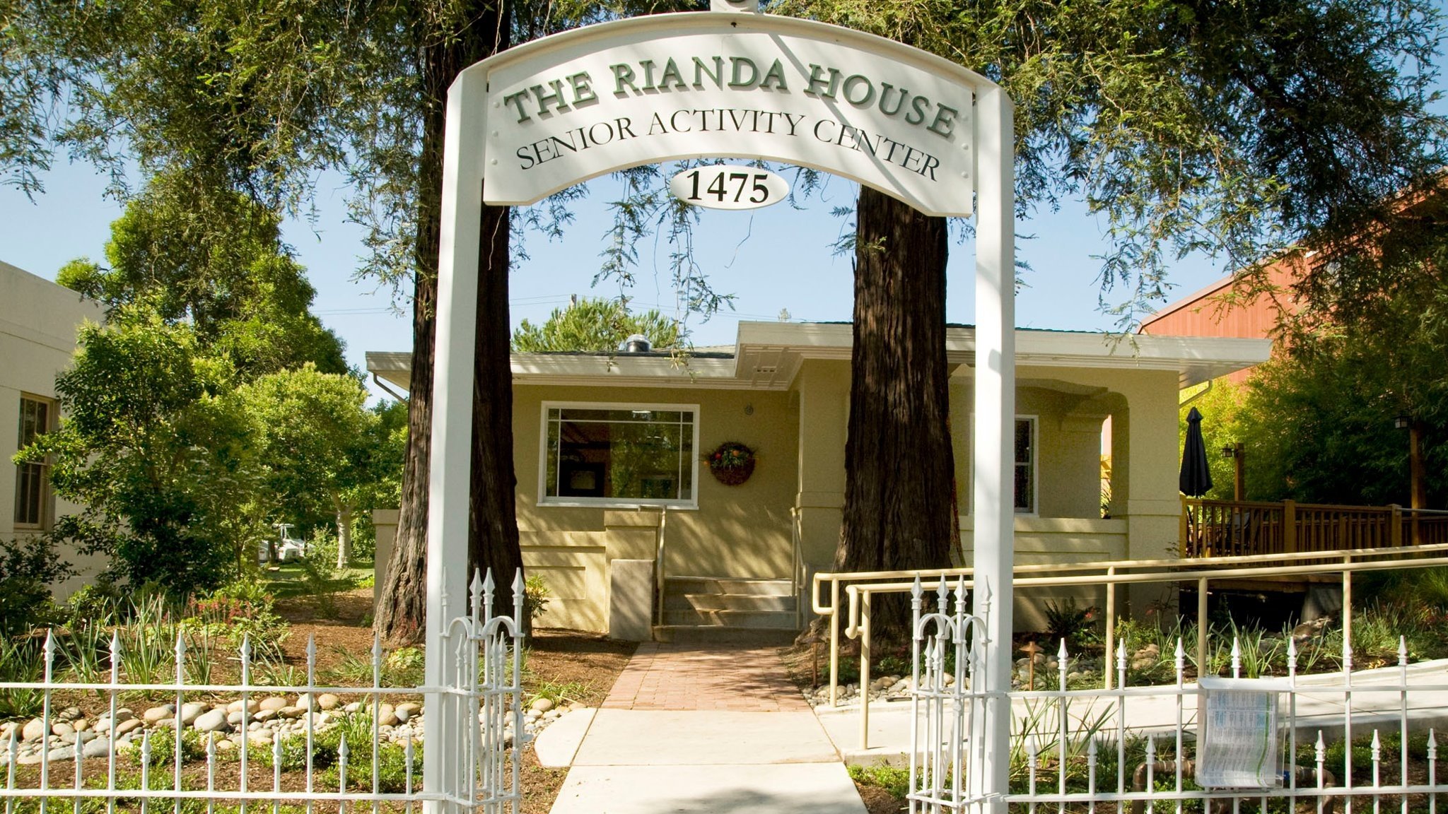 Rianda House Senior Activity Center entrance